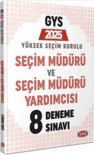 2025 Yüksek Seçim Kurulu YSK Seçim Müdürü 8 Deneme Sınavı - 1