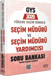 2025 GYS Yüksek Seçim Kurulu Seçim Müdürü Soru Bankası - Data Yayınları