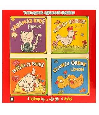 Yumuşacık Eğlenceli Öyküler 4 Kitap - 1