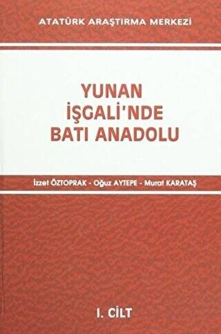Yunan İşgali`nde Batı Anadolu 2 Cilt Takım - 1