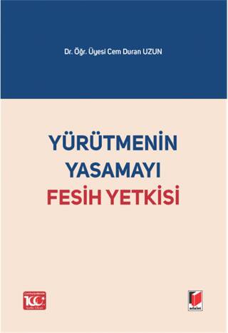 Yürütmenin Yasamayı Fesih Yetkisi - 1