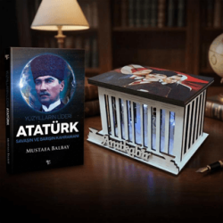 Yüzyılların Lideri Atatürk ve Kocatepe Ahşap Anıtkabir Işıklı Maket - Halk Kitabevi