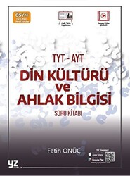 YZ YKS TYT AYT Din Kültürü ve Ahlak Bilgisi Soru Kitabı - 1