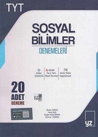 YZ YKS TYT Sosyal Bilimler 20 Deneme - 1