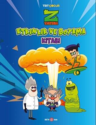Z Takımı Etkinlik ve Boyama Kitabı 3 - 1