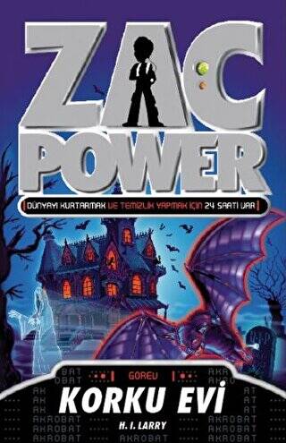 Zac Power - Korku Evi 15. Kitap - 1