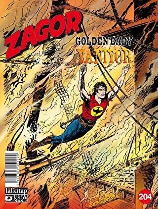 Zagor Sayı 204 - Golden Baby Yanıyor - 1