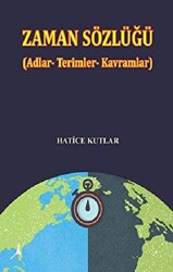 Zaman Sözlüğü - Alter Yayıncılık