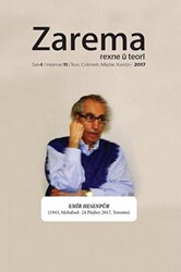 Zarema - Sal: 4 Hejmar: 11 İlon, Cotmeh, Mijdar, Kanun 2017 Rexne U Teori - Avesta Yayınları
