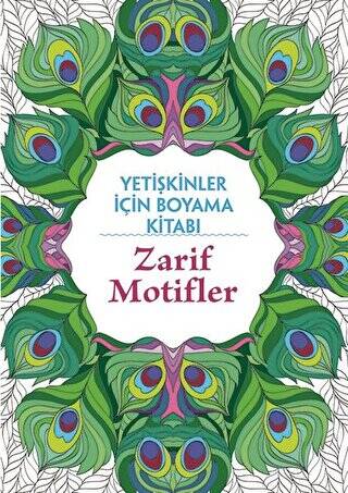 Zarif Motifler - Yetişkinler İçin Boyama Kitabı - 1