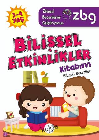 ZBG 3-4 Yaş Bilişsel Etkinlikler Kitabım - 1