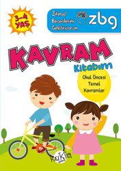 ZBG 3-4 Yaş Kavram Kitabım - Zihinsel Becerilerimi Geliştiriyorum - Kukla Yayınları