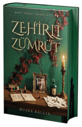Zehirli Zümrüt Yan Boyamalı Özel Baskı - Vera Kitap
