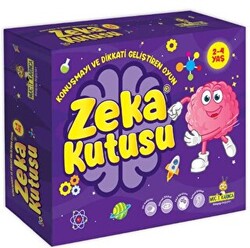 Zeka Kutusu - Konuşmayı ve Dikkati Geliştiren Oyuncak 2-4 Yaş - Yükselen Zeka Yayınları