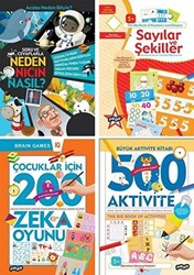 Zeka Oyunları Seti 4 Kitap Takım - 1