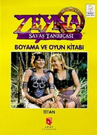 Zeyna Savaş Tanrıçası Boyama ve Oyun Kitabı : Titan - 1