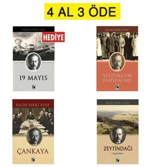 Zeytindağı - Çankaya - Atatürk’ün Hatıraları Seti 4 al 3 öde 1 Kitap Hediye - 1
