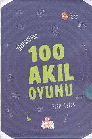 Zihin Çatlatan 100 Akıl Oyunu 5 Kitap Takım - 1