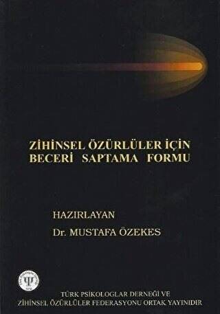 Zihinsel Özürlüler İçin Beceri Saptama Formu - 1