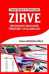 Zirve Bilgisayarlı Muhasebe Programı Uygulamaları - 1