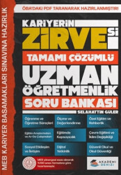 Zirve Uzman Öğretmenlik Tamamı Çözümlü Soru Bankası - 1