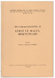 Ziya Gökalp Külliyatı 2 - Limni ve Malta Mektupları - 1