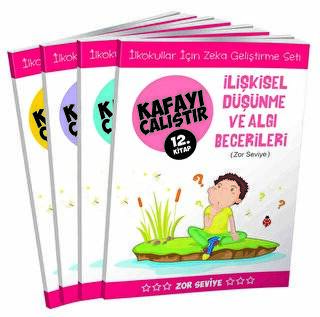 Zor Seviye - Kafayı Çalıştır 4 Kitap Takım - 1