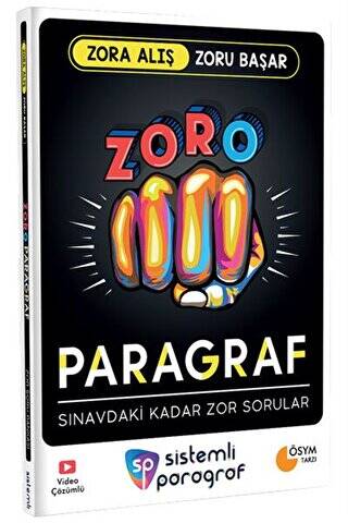Zoro Paragraf Soru Bankası - 1